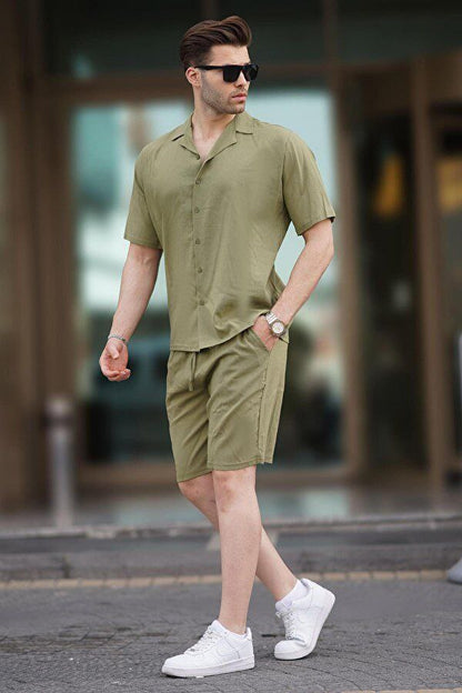 Ensemble Chemise + short - PROMOTION D'ÉTÉ ☀️